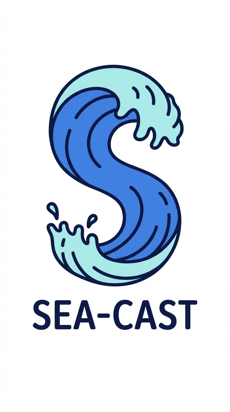 Sea-Cast 로고